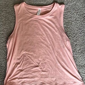 Yogalicious Pink Muscle Tank Top